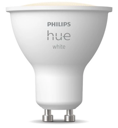 Żarówka LED GU10 Reflektor 4.2W = 50W 400lm 2700K Biała Ciepła SMART Inteligentna Bluetooth ZigBee White Philips HUE