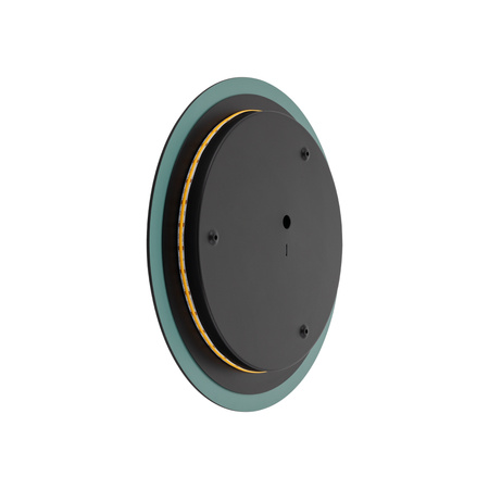 Kinkiet Ścienny Lampa Natynkowa LED 13W 90lm 3000K Ciepła Srebrna Nowoczesna RING MIRROR LED L 10278 Nowodvorski