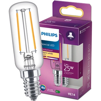 Żarówka LED E14 T25 2,1W = 25W 250lm 2700K Ciepła Filament PHILIPS