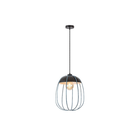 Lampa Wisząca Sufitowa Zwis E27 Czarny Industrialny Svens Rabalux