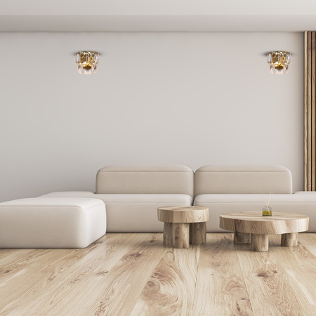 Lampa Ścienna Kinkiet CHELSEA Złota 2xE14 Milagro