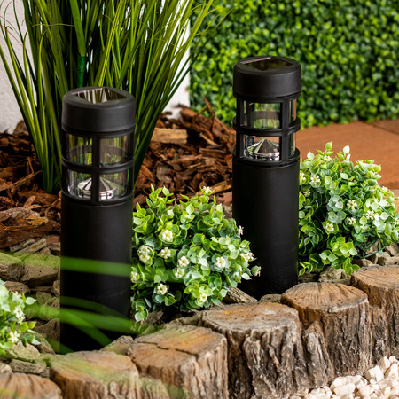 Lampa Solarna Ogrodowa LED Wbijana Słupek 6500K 40cm IP44