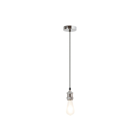 Lampa Wisząca Sufitowa Zwis E27 Srebrny Industrialny Fixy Rabalux