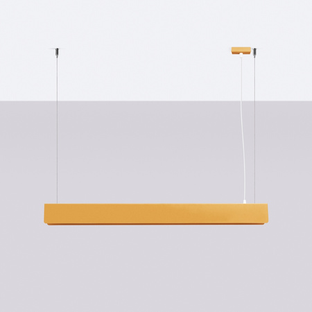 Lampa Sufitowa Wisząca Zwis G13 Żyrandol Geometryczna Złota Nowoczesna Spark Sollux