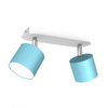 Lampa Sufitowa DIXIE Niebieska Biała 2xGX53 Ruchoma Milagro