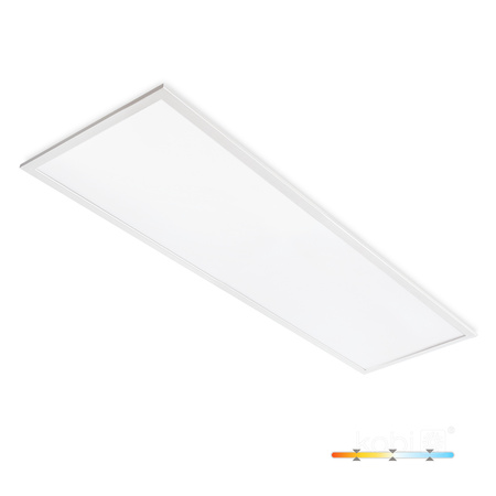 Panel LED Natynkowy 40W 5200lm 120° CCT Biały 30x120cm Capri Pro Kobi