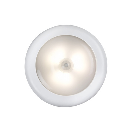 Lampa Nocna Oprawa Meblowa z Czujnikiem Ruchu 0.5W 30lm 4000K Biały Industrialny Milo 5730 Rabalux