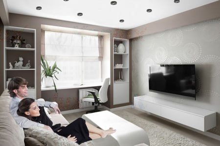 Oprawa sufitowa halogenowa MINI BORD MR16 GU10 czarna IP20 Kanlux