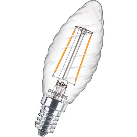 Żarówka LED E14 BW35 2W = 25W 250lm 2700K Ciepła Filament PHILIPS
