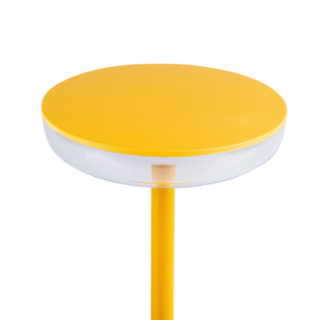 Lampa Stołowa Biurkowa LED FLUXY IP44 Żółta KANLUX