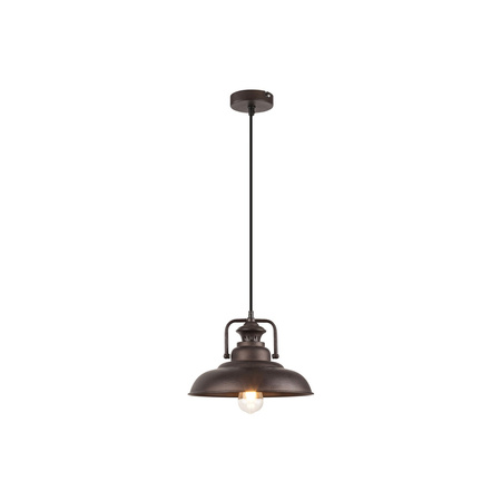 Lampa Wisząca Sufitowa Zwis E27 Brązowy Industrialny Kyle Rabalux