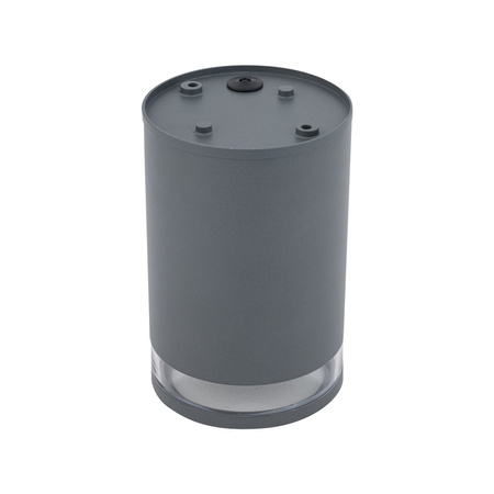 Plafon Oprawa Natynkowa Sufitowa Lampa Ogrodowa Kinkiet Elewacyjny E27 Grafitowa Wodoodporna IP44 ROCK PRO 10687 Nowodvorski