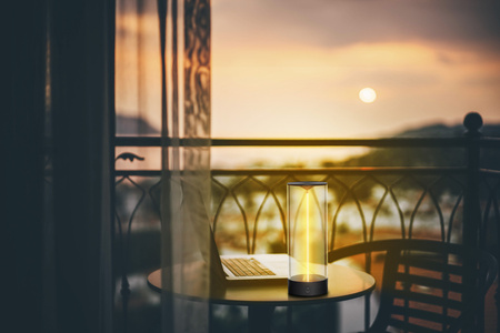 Lampa LED Filament Dekoracyjna Stołowa z Uchwytem USB Ściemnialna 1.2W 2700K LEDVANCE