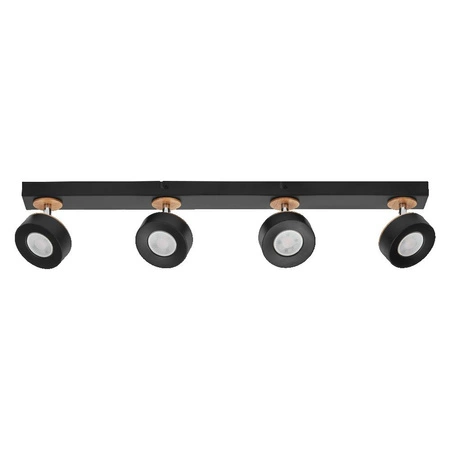 Oprawa Sufitowa Lampa Punktowa LED Reflektor 4-Punktowy Dekoracyjny 19.2W Czarna LEDVANCE