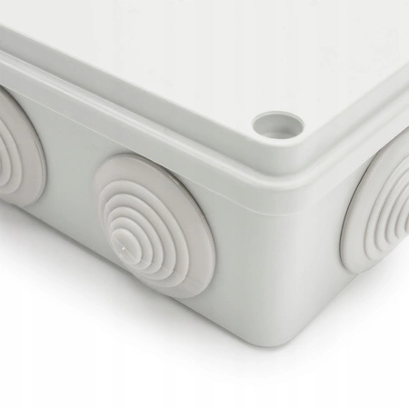 Puszka Instalacyjna Natynkowa Hermetyczna S-BOX 306 150x110x70 IP65 10 Dławików PAWBOL