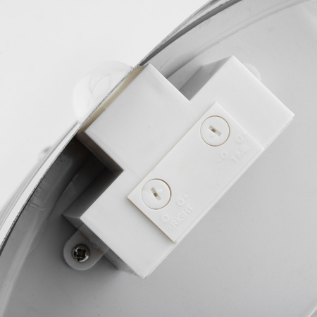 Kinkiet Ogrodowy Elewacyjny Lampa Ścienna E27 LUGO Stalowa Czujnik PIR