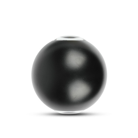 Kinkiet ścienny LED 6W 4000K IP65 Góra/Dół Okrągły Czarny VT-836 V-TAC