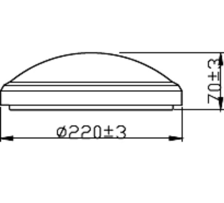 Lampa Ogrodowa Plafon LED 6W 600lm 2700K IP54 Wodoodporna Czarna Doris Philips
