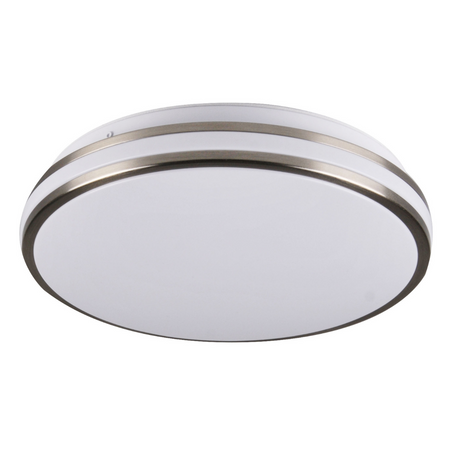 Plafon ORBIT 30 oprawa lampa sufitowa LED 15W GOLDLUX NIKIEL 1600lm 4000K