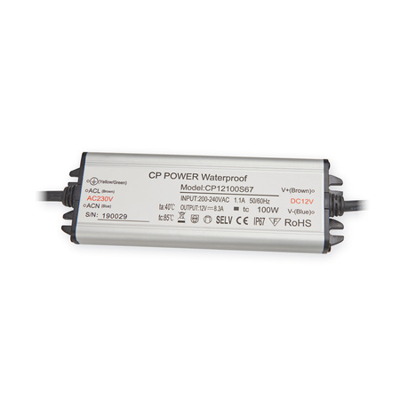 Zasilacz Instalacyjny Zewnętrzny 12V 150W 12,5A IP67 Kobi