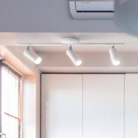 Lampa oprawa sufitowo-ścienna ruchoma regulowana 13,5W LED GAVI 3 biały 3000K GOLDLUX (Polux)