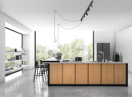 Reflektor Szynowy Lampa do Szynoprzewodów 1-fazowy GU10 Czarny PROFILE MONO 7581 Nowodvorski