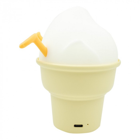 Lampka Nocna Dziecięca LED 1W 3000-6500K Ciepła i Zimna USB Akumulatorowa 1200mAh Żółta|Biała LODO-KACZKA MARY'S