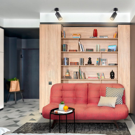 Lampa Ścienna Sufitowa Kinkiet Oprawa Punktowa Ruchoma GU10 Czarna Videx