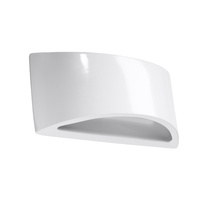 Lampa Ścienna Kinkiet G9 Półokrągła Biała Nowoczesna Vixen Sollux