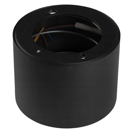 Oprawa Natynkowa LED SINO Halogenowa Sufitowa GX53 Tuba Okrągła Czarna