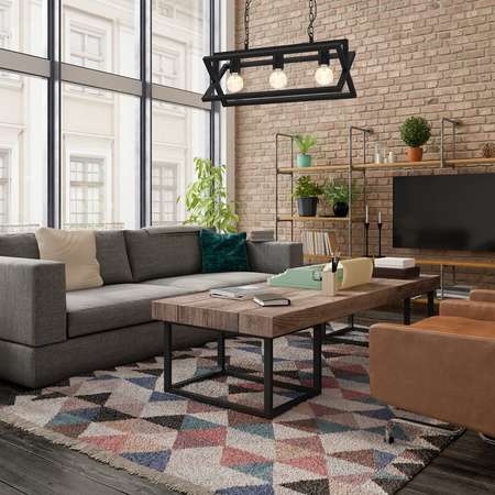 Lampa Wisząca Sufitowa ARNOLD 3xE27 Milagro