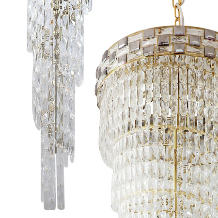 Lampa Sufitowa Żyrandol LUXURIA 300cm 41xE14 Milagro