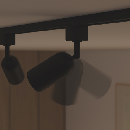 Reflektor Szynowy Lampa na Szynę Oświetleniową Szynoprzewód LED GU10 Czarna EasyLink Shea Philips