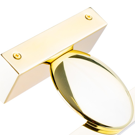 Lampa Ścienna SIRIUS Złota LED 12W Kinkiet 60cm Nowoczesna ProVero