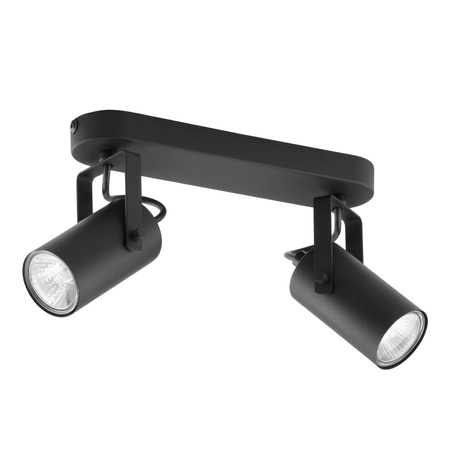 Lampa Sufitowa REDO BLACK Spot Reflektor Czarna Nowoczesna 2xGU10 6503 TK Lighting