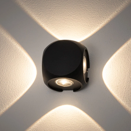 Lampa Ogrodowa Zewnętrzna Kinkiet Elewacyjny Oprawa Natynkowa LED 4W 320lm 3000K Ciepła Czarna Wodoodporna IP54 Nowoczesna PATRAS 9115 Nowodvorski