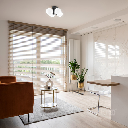 Lampa Sufitowa Dekoracyjna 4x G9 Szara Elegance Kobi