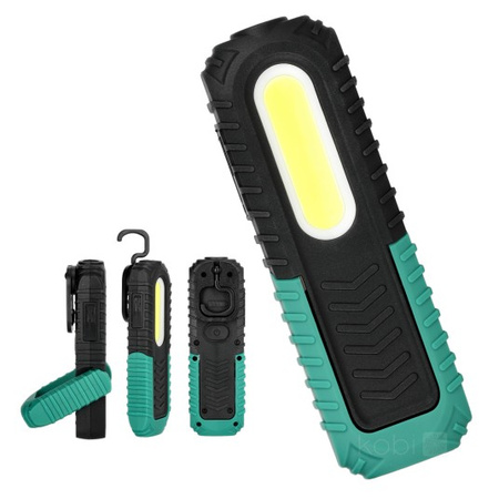 Latarka Kompaktowa Lampa Wielofunkcyjna Przenośna Akumulatorowa 5W 6000K IP54 Magnez X-MPR Kobi