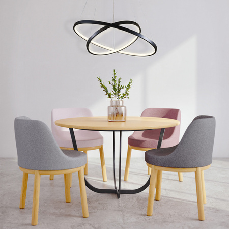 Lampa Sufitowa LED Wisząca Zwis 35W 4600lm 4000K Neutralna 120° Czarna LEA Sanico Goldlux