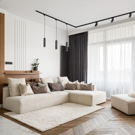 Reflektor Szynowy GU10 Czarna PARIS Sanico Goldlux