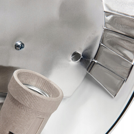 Plafon LED Lampa Sufitowa Ścienna ERTON 2xE27 15W IP44 33cm Biała KANLUX