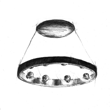 Lampa wisząca CASSIOPEIA 9xE14 Okrągła Rama Czarna Chrom MZ5031 Milagro by Maciej Zień