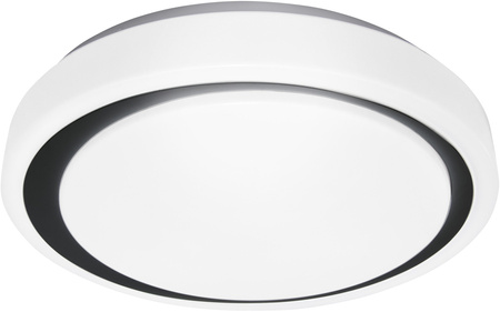 Plafon LED lampa sufitowa czarna ORBIS Moon 24W 2500lm ciepła-zimna 38cm SMART+ WiFi LEDVANCE