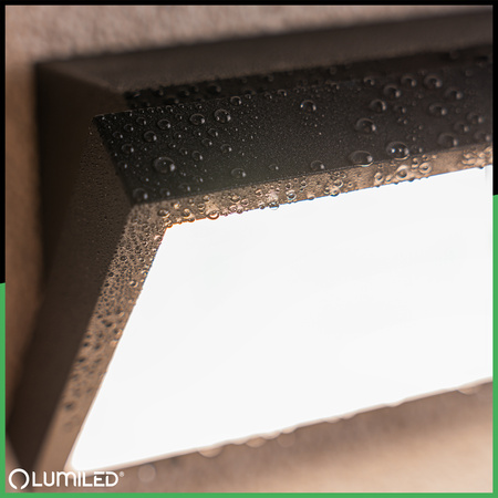 Lampa Ogrodowa Zewnętrzna Kinkiet Elewacyjny CCT 20W LED IP44 MAVIS LUMILED