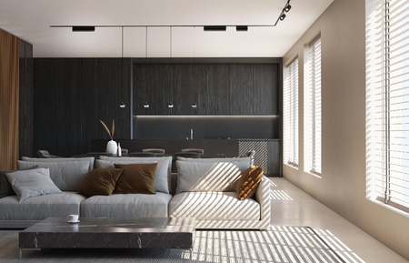 Reflektor Szynowy Lampa do Szynoprzewodów 1-fazowy LED 9W 800lm 3000K Ciepła Czarny Industrialna LVM FOCUS OUT 10145 Nowodvorski