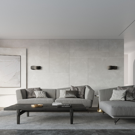 Lampa Ścienna Kinkiet G9 Prostokątna Czarna Nowoczesna Tila Sollux