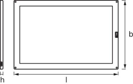 Lampka LED Podszafkowa Meblowa 7.5W 450lm 3000K Ciepła z Czujnikiem Ruchu Ściemnialna 30x20cm Cabinet LED Panel LEDVANCE