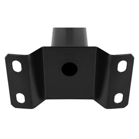 UCHWYT do Lampy ulicznej SOLARNEJ 40CM RURA ?75 mm Czarny