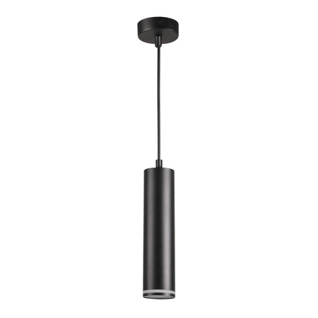 Lampa Sufitowa Wisząca Zwis GU10 Czarna PARIS Sanico Goldlux