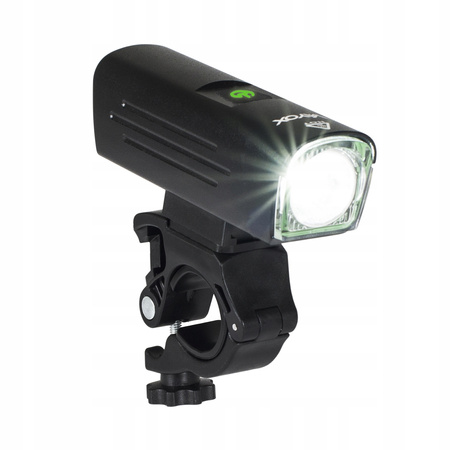 Latarka Lampka Przednia Rowerowa LED USB-C Uchwyt Światło 6 Trybów 1300lm IPX6 VAYOX